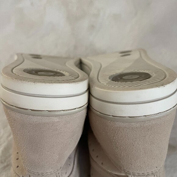 Coach Pita Suede Beige High Top Sneakers Size: 7.5 - Picture 14 of 14
